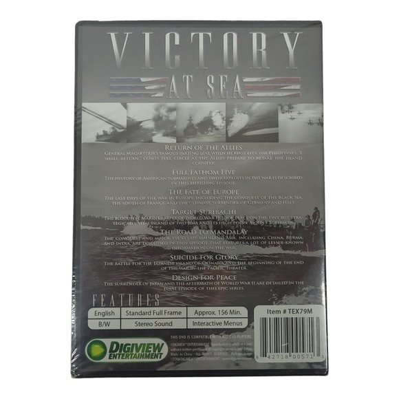 Victory At Sea Volume II IV A World War II Documentary DVD Lot Of 2 - Picture 8 of 12
